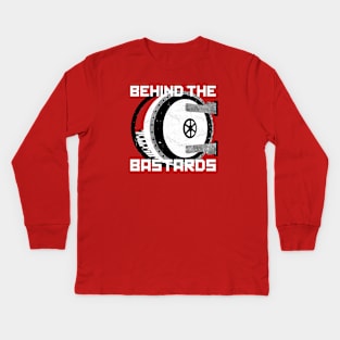 Behind The Bastards Revealed Villains Kids Long Sleeve T-Shirt